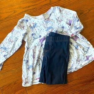 Gap tunic and leggings bundle